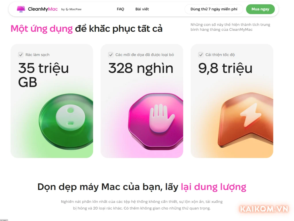 CleanMyMac X là gì ?