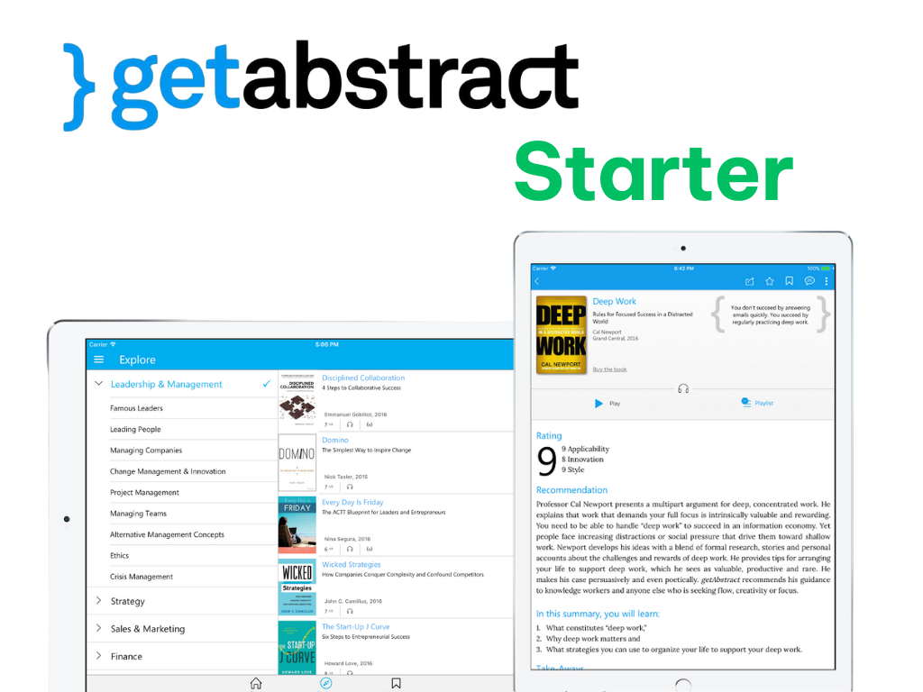 GetAbstract Starter là loại tài khoản gì?