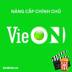 Nâng cấp tài khoản Vieon chính chủ
