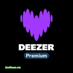 Nâng cấp tài khoản Deezer Premium 12 tháng chính chủ