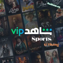 Tài khoản Shahid VIP + Sports 12 tháng