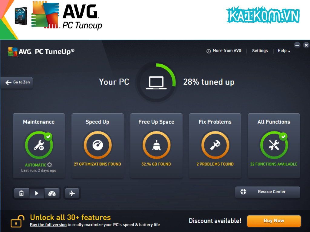AVG TuneUp là gì?