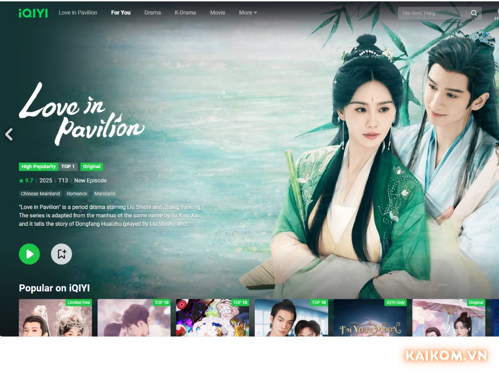 iQIYI là nền tảng gì?
