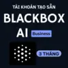 Blackbox AI Business 3 tháng - Tài khoản tạo sẵn