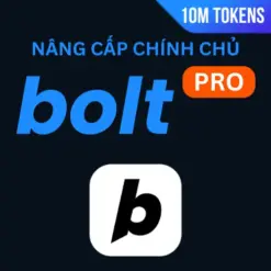 Bolt Pro 1 năm (10M Tokens) - Nâng cấp chính chủ
