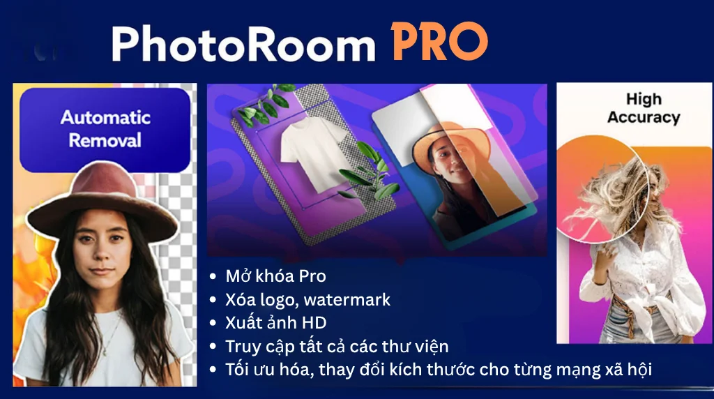 Những tính năng ưu việt của tài khoản Photoroom Pro