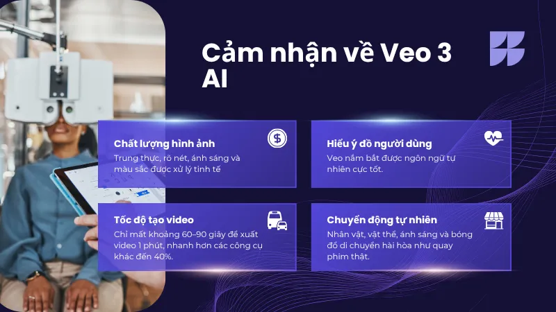 Cảm nhận đầu tiên về Veo 3 AI