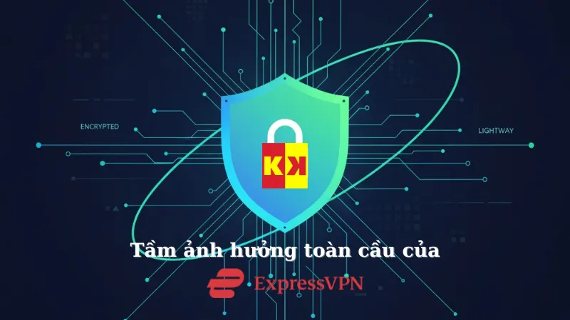 Tầm ảnh hưởng toàn cầu của ExpressVPN