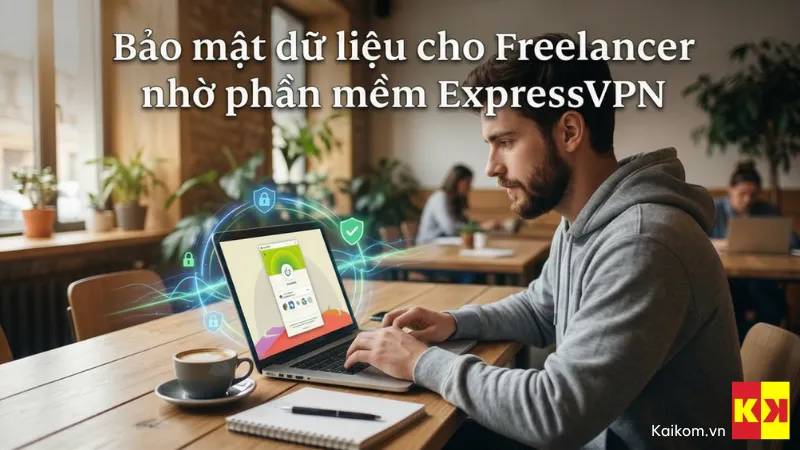 Bảo mật dữ liệu cho Freelancer nhờ phần mềm ExpressVPN