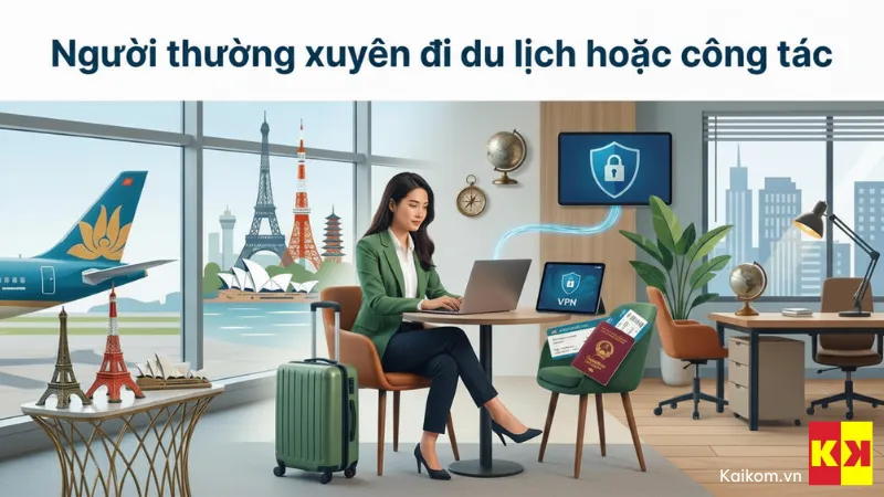 Người thường xuyên đi du lịch hoặc công tác