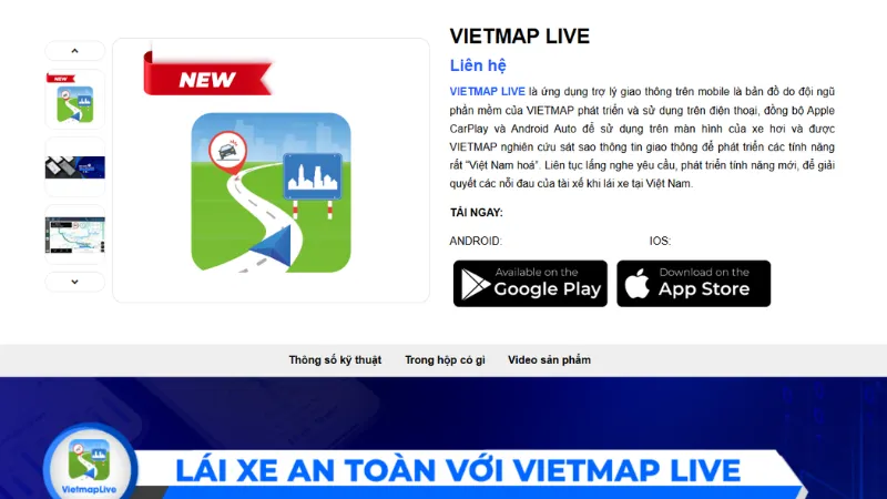 Ứng dụng Vietmap Live là gì?