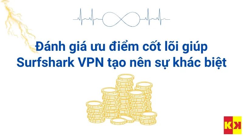 Đánh giá ưu điểm cốt lõi Surfshark VPN
